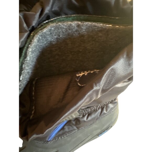 Sorel Youth Waterproof Winter Snow Boots Size 4 Black & Blue - Picture 7 of 8